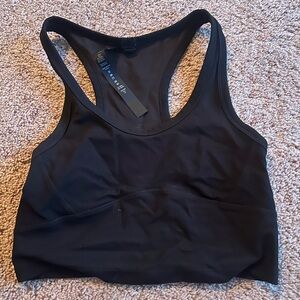Women's Black Athletic LuLuLemon Sports Bra